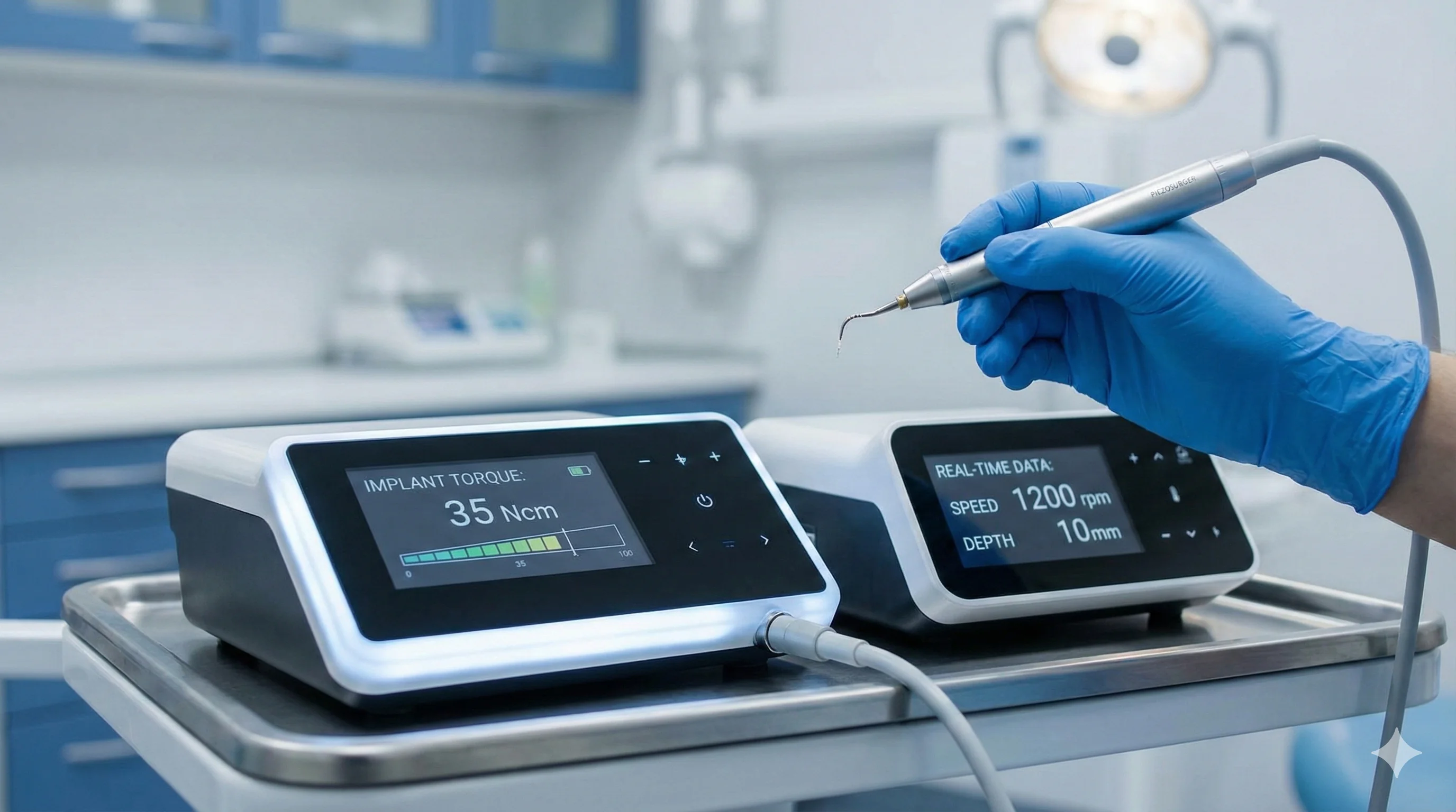 Chirurgie Orale et Implantologie :l'apport des micro vibrations et des moteurs intelligents