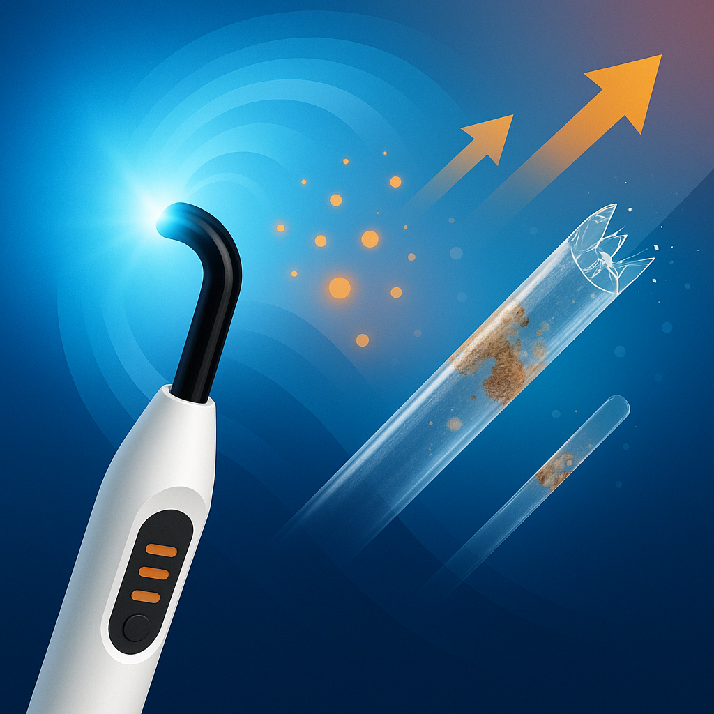 Quand remplacer le guide optique de votre lampe à photopolymeriser? 💡🦷