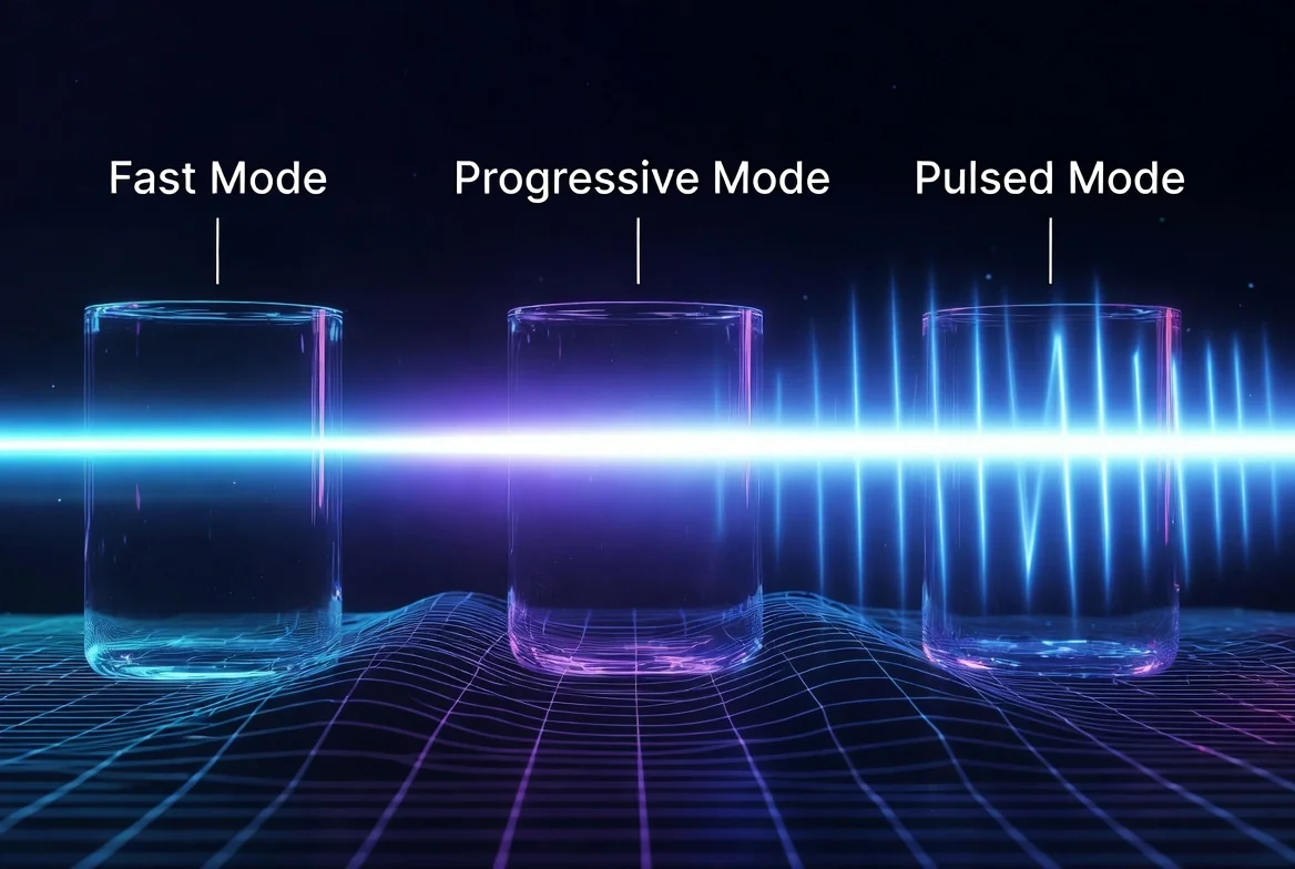 Les différents modes d'ondes : Rapide, Pulsé ou Progressif ?