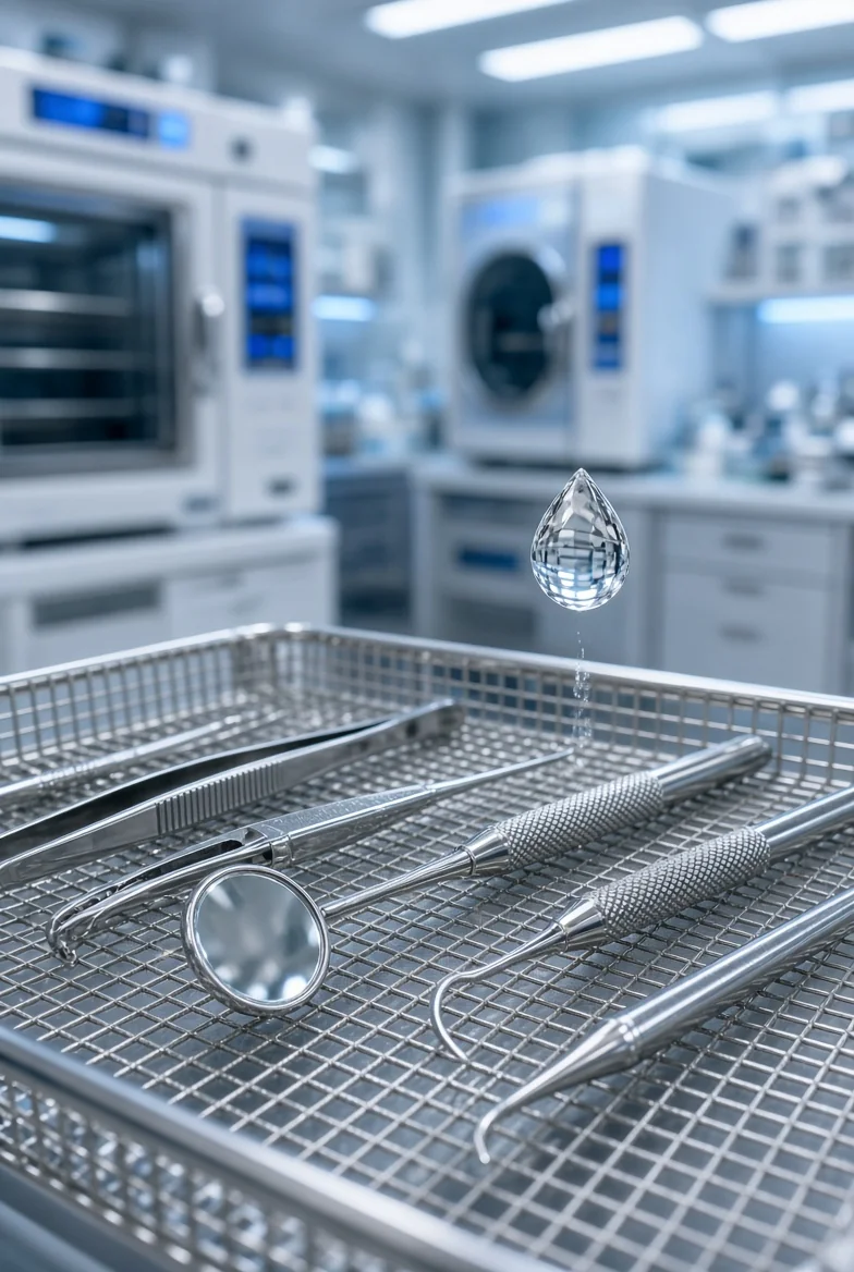 L'importance cruciale de la qualité de l'eau en stérilisation : Protégez vos instruments et vos équipements